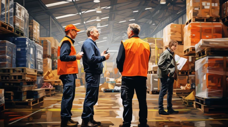 Decyzje o doborze parametrów rozmieszczenia zapasów w strefie składowania