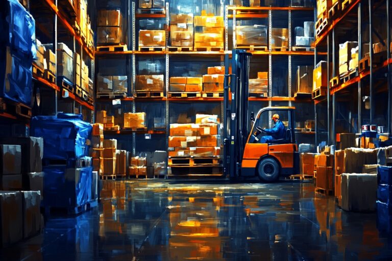 Rozmieszczenie towaru w magazynie wysokiego składowania